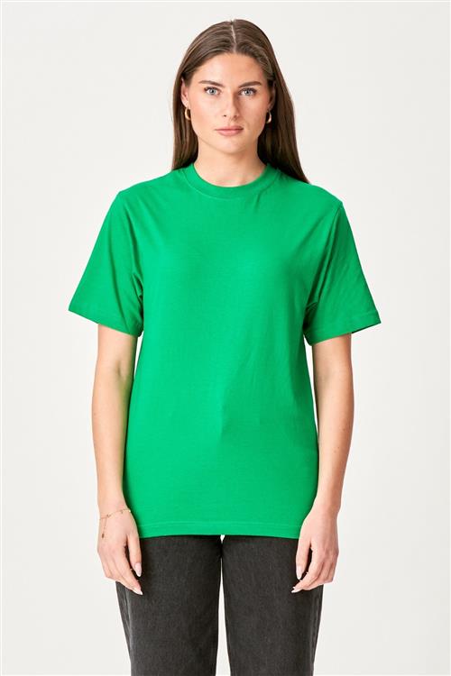 Oversized t-shirt - Grøn - Dame - XS - TeeShoppen