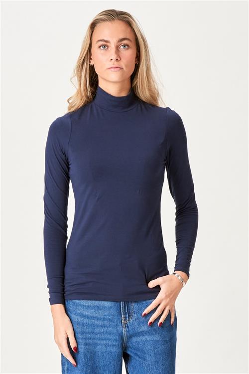 Se Turtleneck - Navy - Dame - XL - TeeShoppen ved Teeshoppen