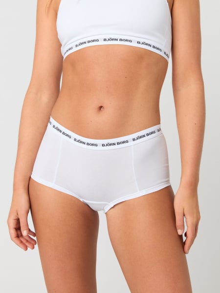 Björn Borg Logo Boxer Shorts 3-pack Hvid, L