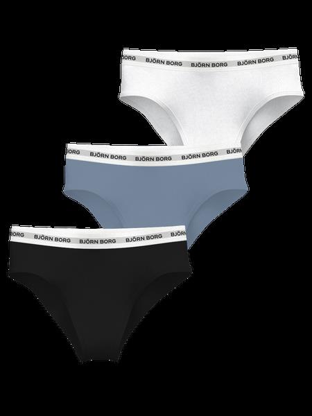 Björn Borg Logo Highwaist Briefs 3-pack Multi, L