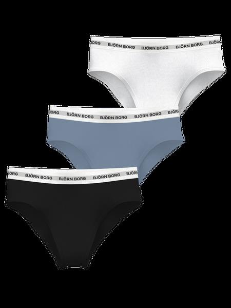 Björn Borg Logo Highwaist Briefs 3-pack Multi, XL