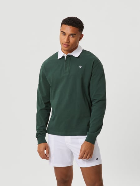 Björn Borg Ace Unisex Rugby Shirt Grøn, S