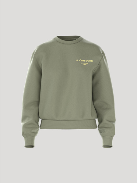 Se Björn Borg Borg Essential 1 Sweatshirt Grøn, L hos Björn Borg
