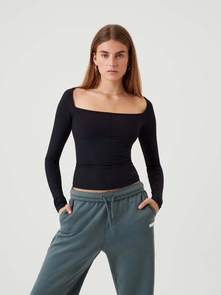 Björn Borg Studio Ballerina Long Sleeve Sort, XXL