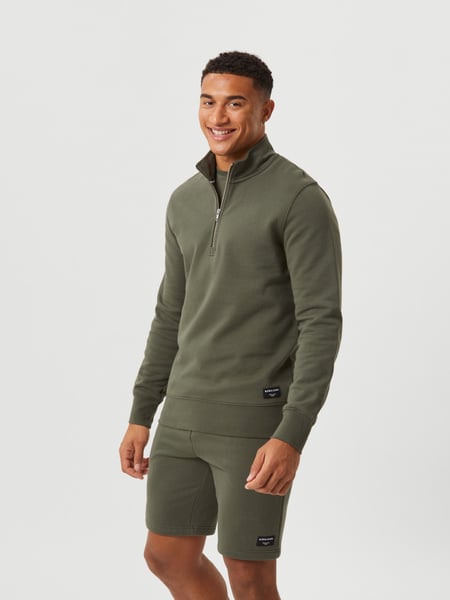 Björn Borg Centre Half-zip Grøn, L