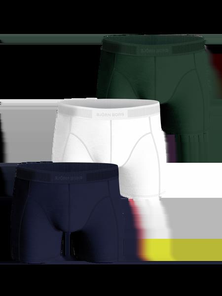 Björn Borg Premium Cotton Stretch Boxer 3-pack Multi, S