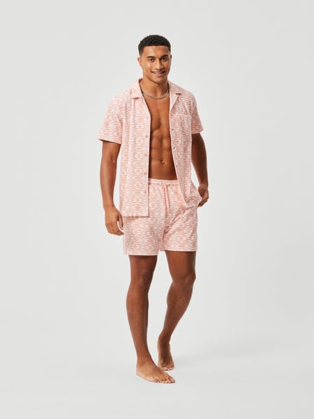 Björn Borg Borg Toweling Pool Shorts Pink, M
