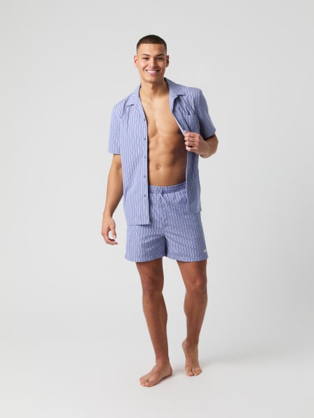 Björn Borg Thomas Mason Pyjama Shorts Blå, L