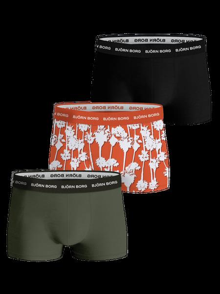 Se Björn Borg Cotton Stretch Trunk 3-pack Multi, S hos Björn Borg