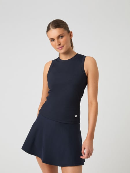 Björn Borg Ace Pocket Ribbed Tank Top Marineblå, XL
