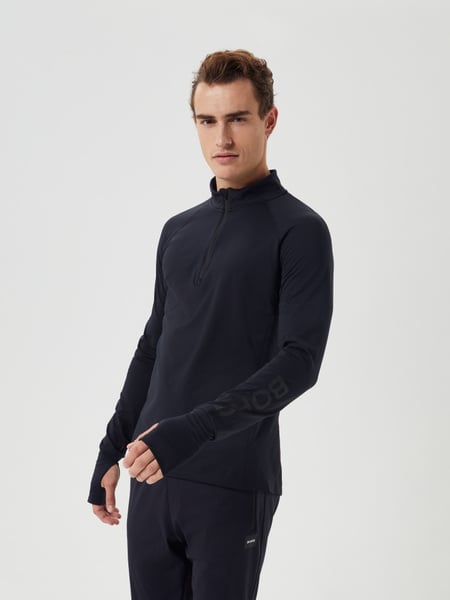 Björn Borg Borg Midlayer Half Zip Sort, S