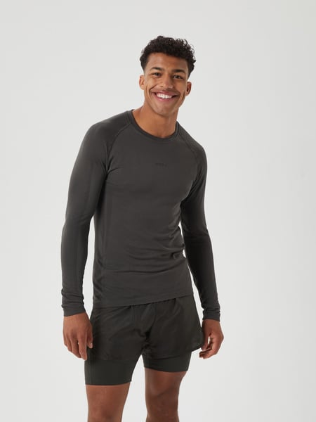 Björn Borg Borg Running Seamless Ls T-shirt Grøn, M