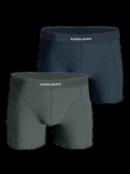 Björn Borg Premium Cotton Stretch Boxer 2-pack Multi, XS