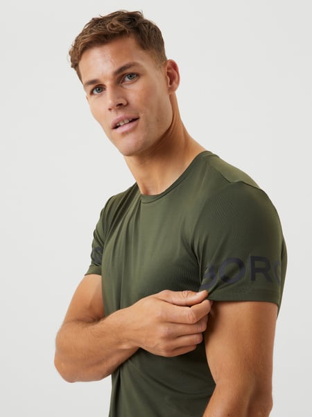 Björn Borg Borg T-shirt Grøn, S