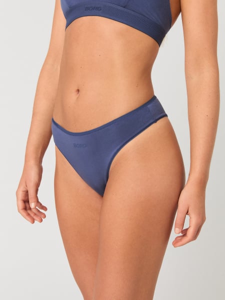 Björn Borg Lyocell Cheeky Brief 1-pack Blå, XS