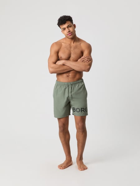 Björn Borg Borg Swim Shorts Grøn, S