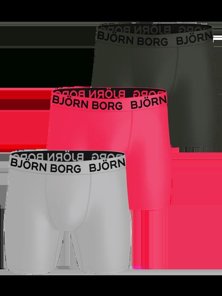 Björn Borg Sports Microfiber Boxers 3-pack Multi, XL