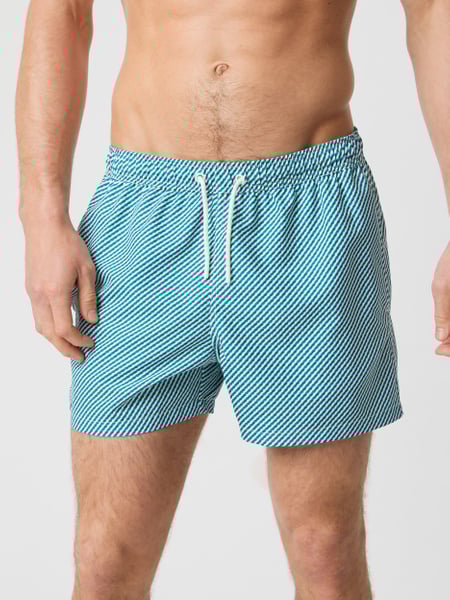 Björn Borg Borg Print Swim Shorts Blå, M