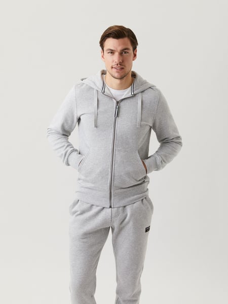 Björn Borg Centre Zip Hood Grå, XL