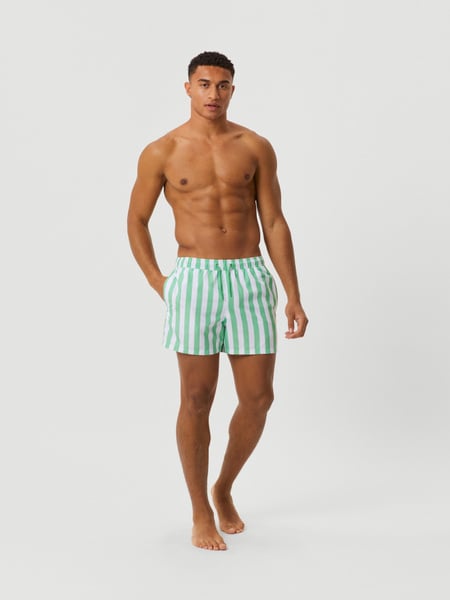 Björn Borg Borg Print Swim Shorts Grøn, S