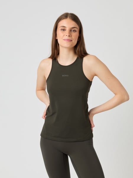 Björn Borg Borg Racerback Tank Top Grøn, L
