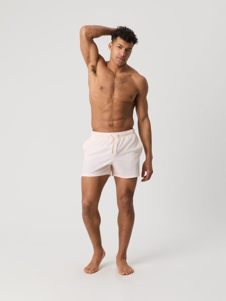Björn Borg Borg Seersucker Swim Shorts Pink, S