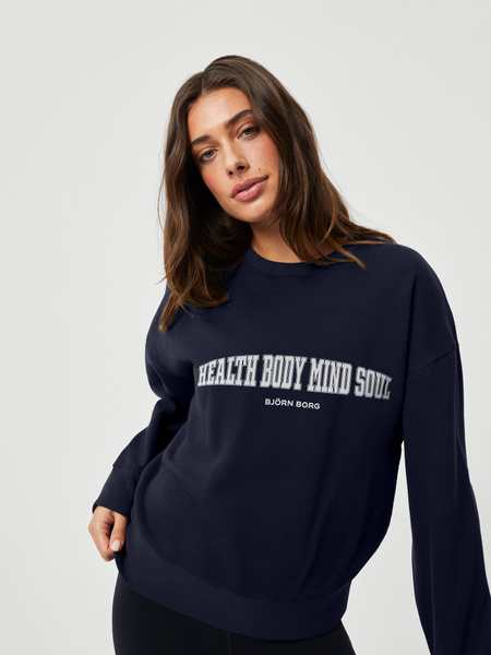 Björn Borg Ace Boyfriend Crew Marineblå, XS