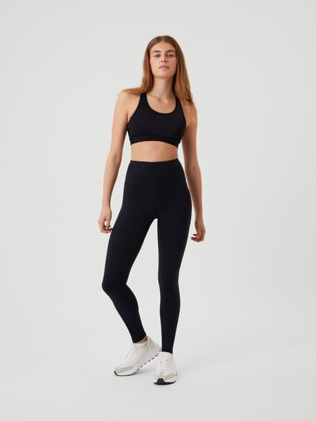 Björn Borg Studio High Waist Comfort Tights Sort, M
