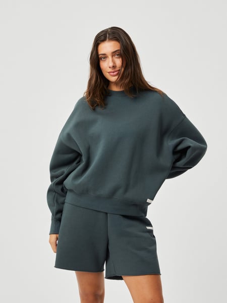 Björn Borg Studio Oversized Crew Grøn, M