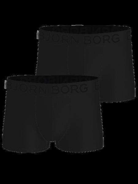 Björn Borg Sports Mesh Trunks 2-pack Sort, M