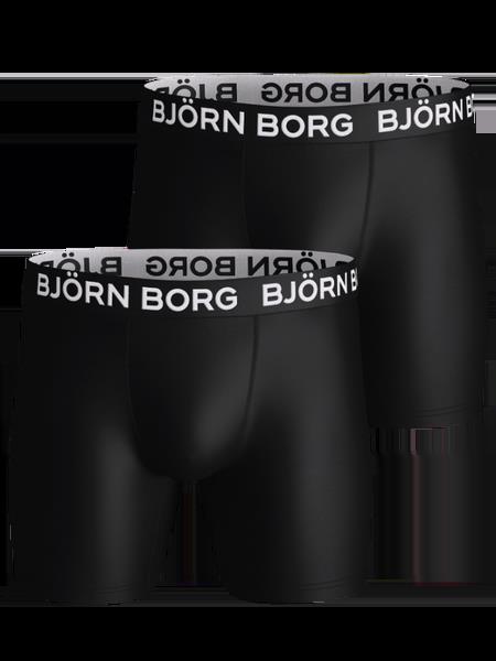 Björn Borg Sports Microfiber Boxers 2-pack Sort, XXL