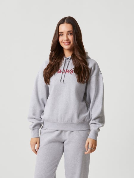Björn Borg Studio Oversized Hoodie Grå, XS