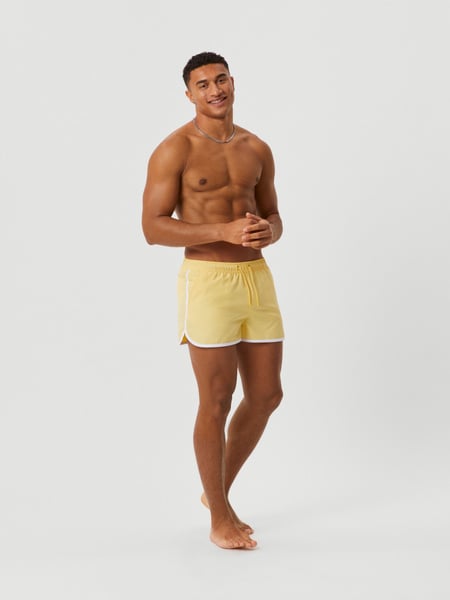 Björn Borg Borg Retro Swim Shorts Gul, M