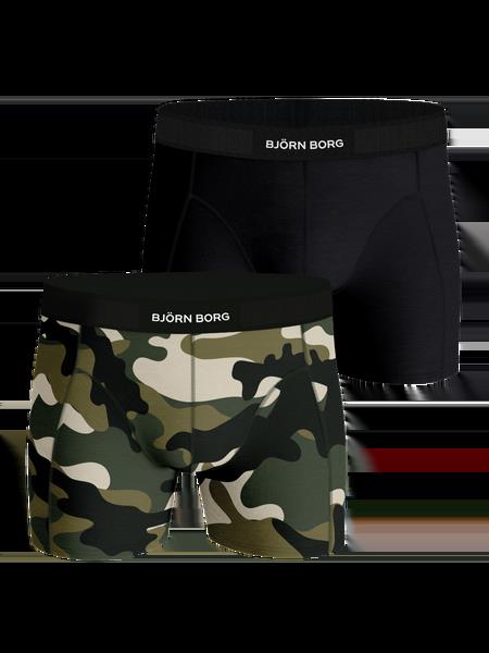 Björn Borg Organic Cotton Stretch Boxers 2-pack Multi, XS