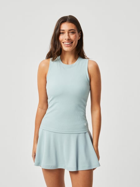 Björn Borg Ace Rib Tank Pocket Blå, S