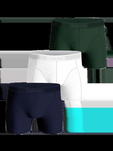 Björn Borg Organic Cotton Stretch Boxers 3-pack Multi, XXL