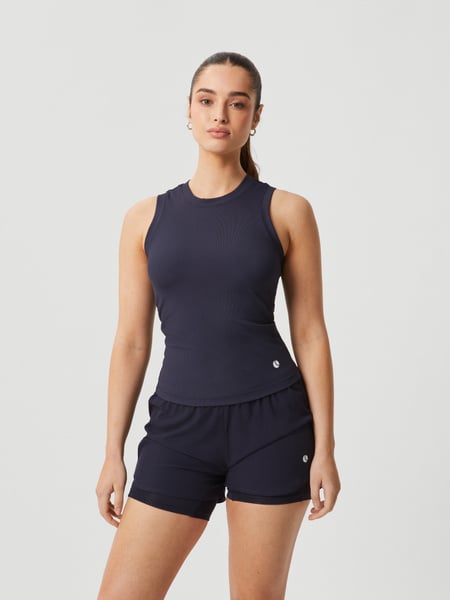 Björn Borg Ace Rib Tank Pocket Marineblå, XL