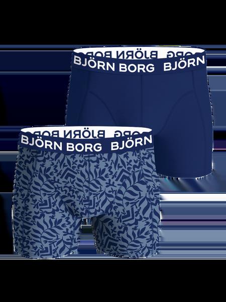 Björn Borg Bamboo Cotton Blend Boxers 2-pack Blå, M