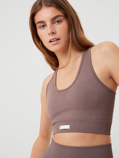 Björn Borg Studio Low Seamless Bra Brun, LXL