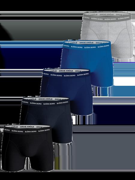 Björn Borg Cotton Stretch Boxers 5-pack Multi, XS
