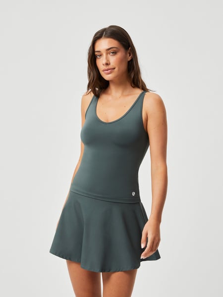 Björn Borg Ace Deep V Tank Grøn, M