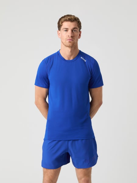 Se Björn Borg Borg Athletic T-shirt Blå, XL hos Björn Borg