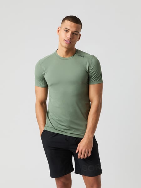 Se Björn Borg Borg Athletic T-shirt Grøn, L hos Björn Borg