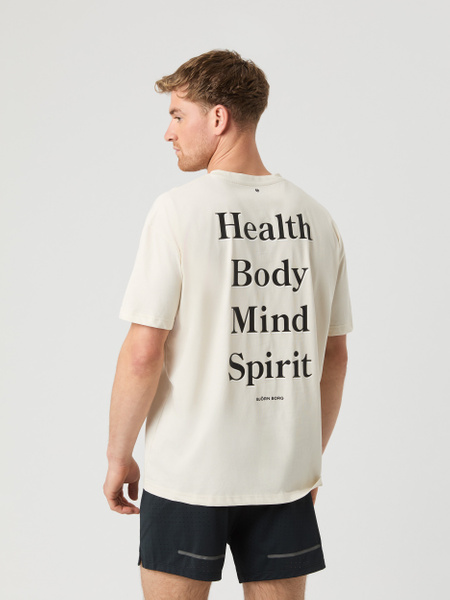 Björn Borg Borg Gym Oversized T-shirt Hvid, XXL