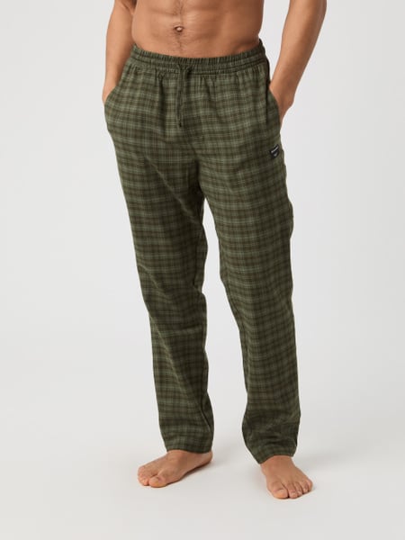 Björn Borg Core Flannel Pyjama Pants Grøn, S