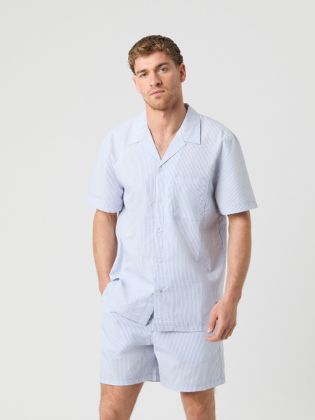 Björn Borg Core Resort Pyjama Shirt Blå, XL