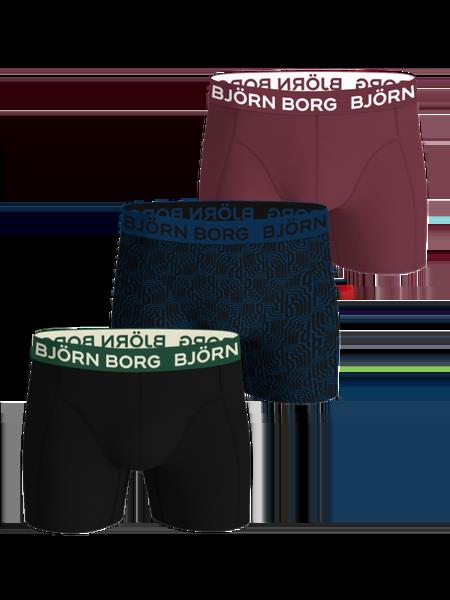 Björn Borg Cotton Stretch Boxers 3-pack Multi, XXL