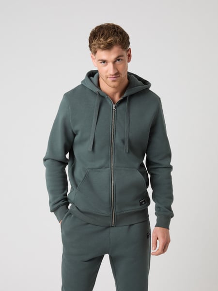 Björn Borg Centre Zip Hoodie Grøn, S