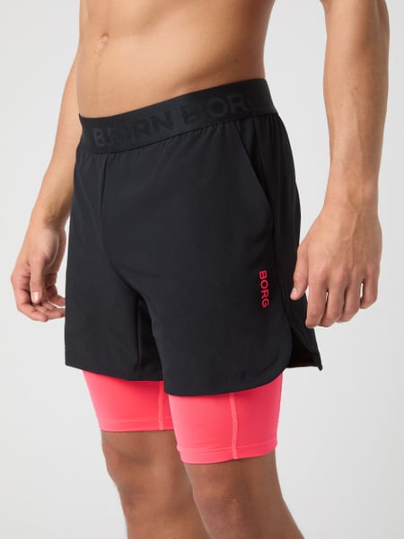 Björn Borg Borg 2 In 1 Shorts Sort, L