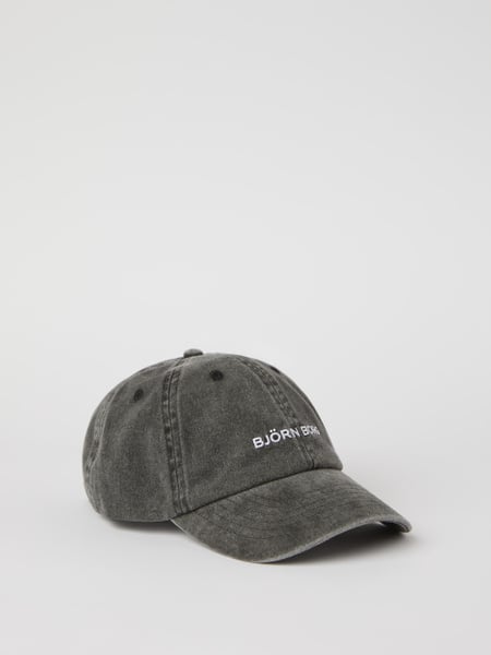 Björn Borg Borg Washed Cap Sort, 58